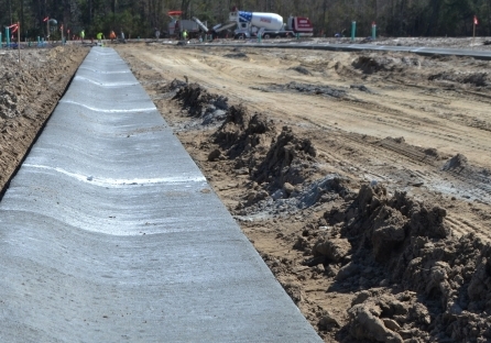 Concrete and curbing services